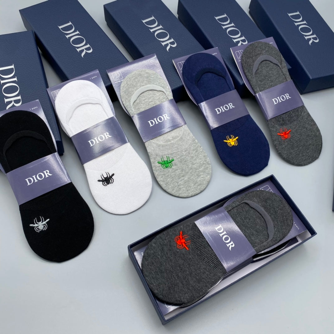Dior small bee assortment ankle socks - view 2