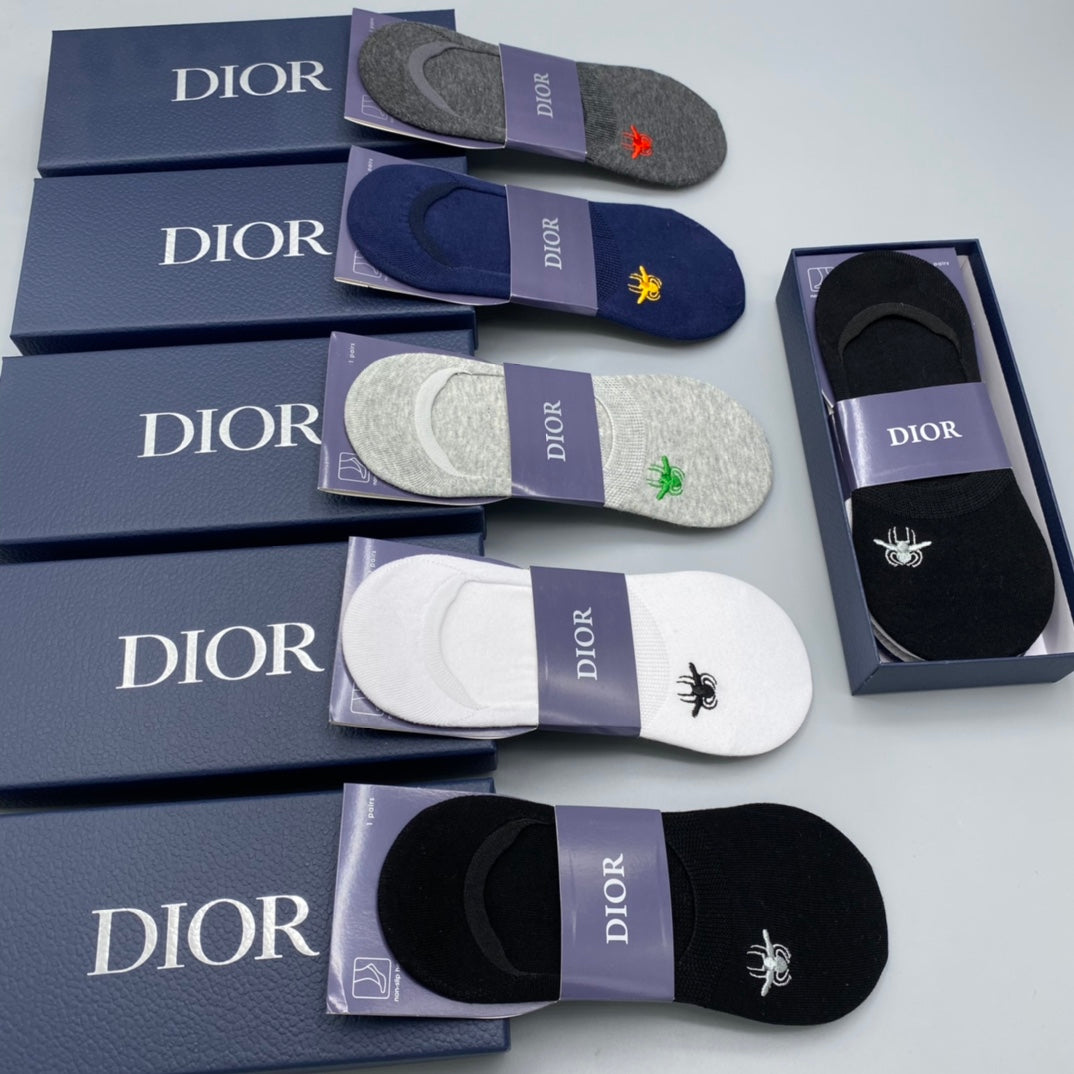 Dior small bee assortment ankle socks - view 5