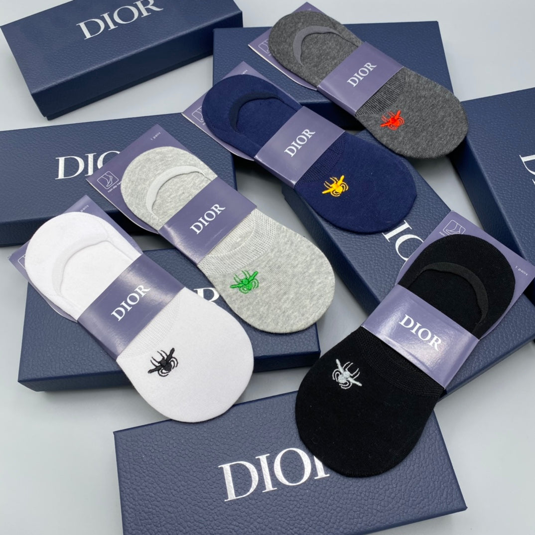 Dior small bee assortment ankle socks - view 8
