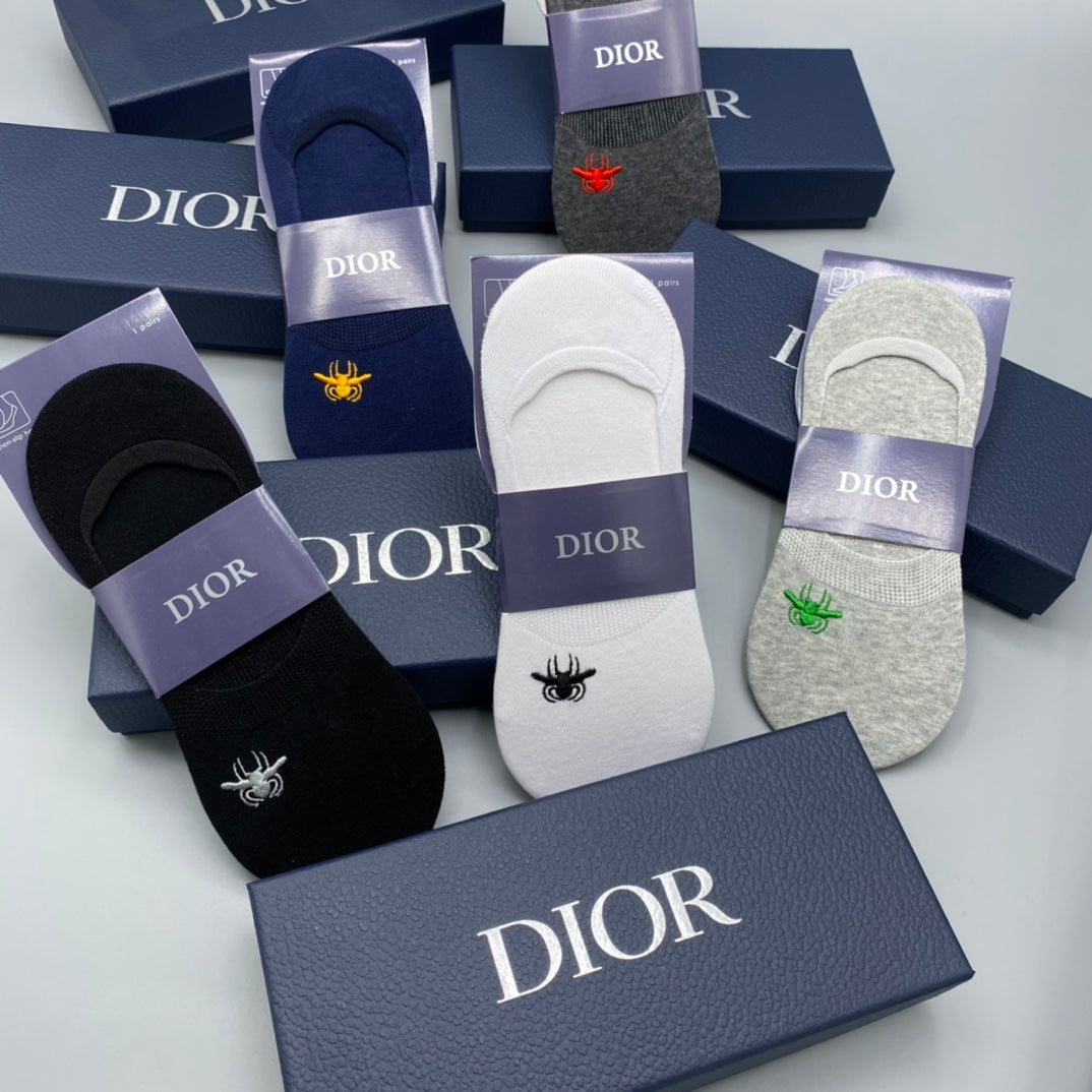 Dior small bee assortment ankle socks - view 3