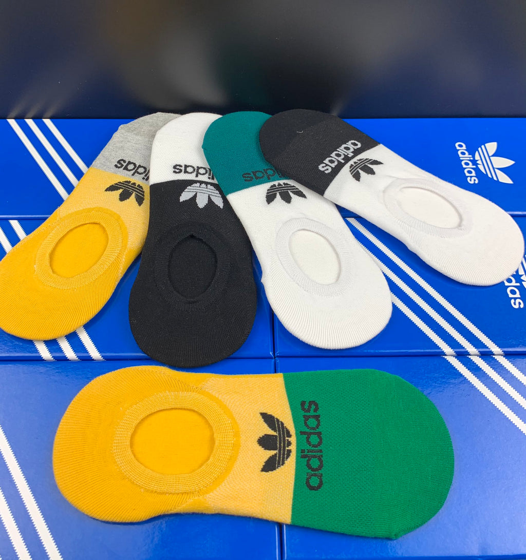 Adidas Colorblock No-Show Socks with Oval Low Cut Openings - image 5