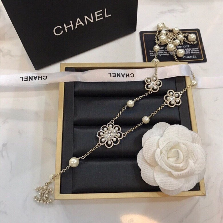 Chanel Gold-Tone Multi-Strand Charm Necklace - album image 2