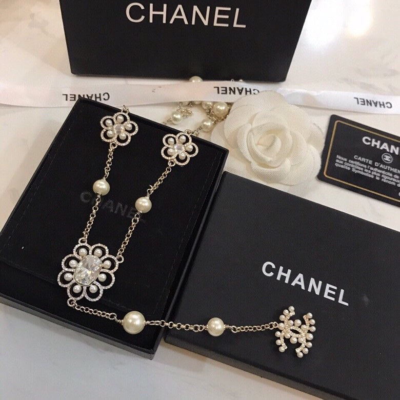 Chanel Gold-Tone Multi-Strand Charm Necklace - album image 6
