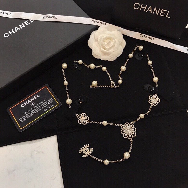 Chanel Gold-Tone Multi-Strand Charm Necklace - album image 3