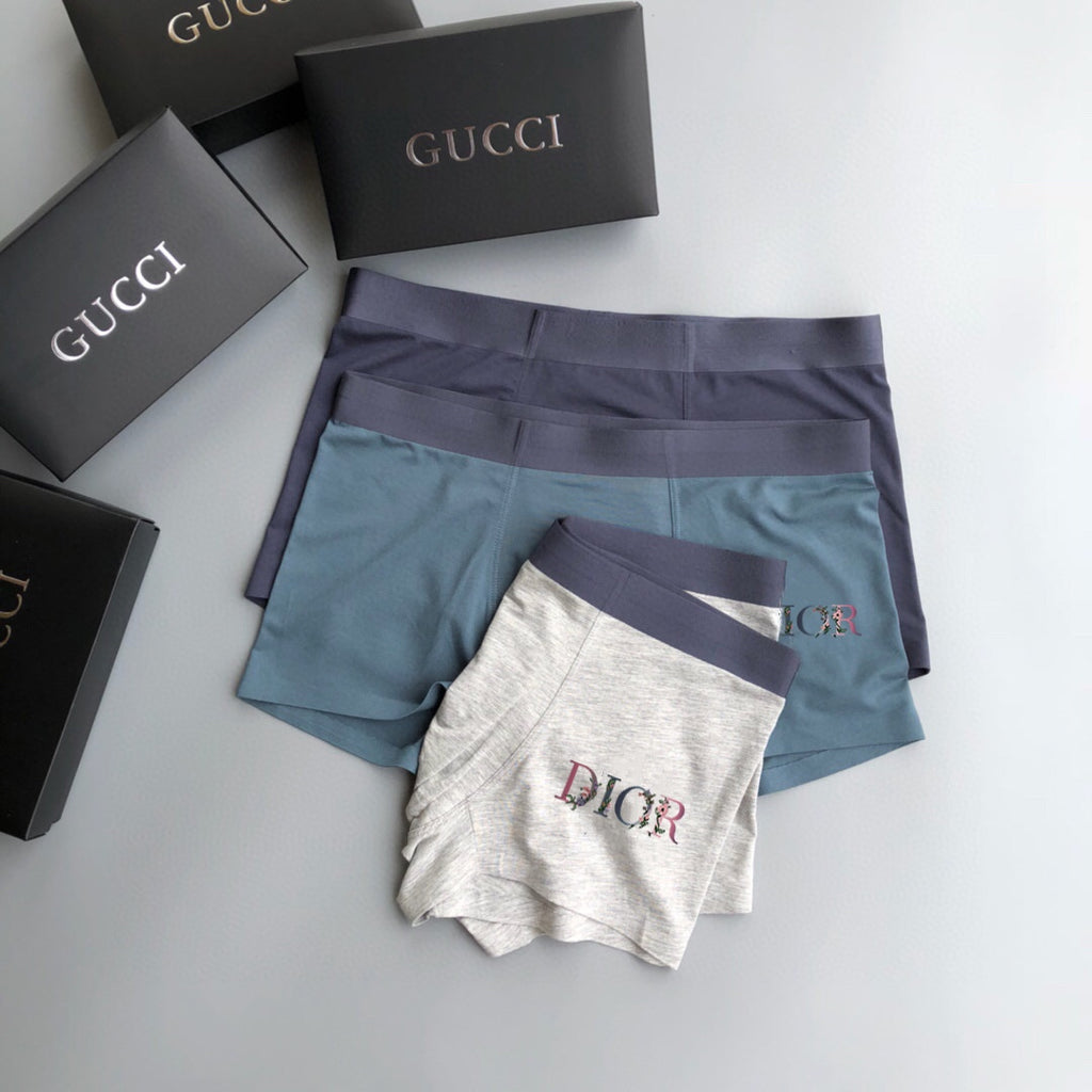 Hermes horse motif gray blue mix trunks, image 2
