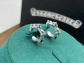 Chrome Hearts Cross Relief Hoop Earrings - album image 1