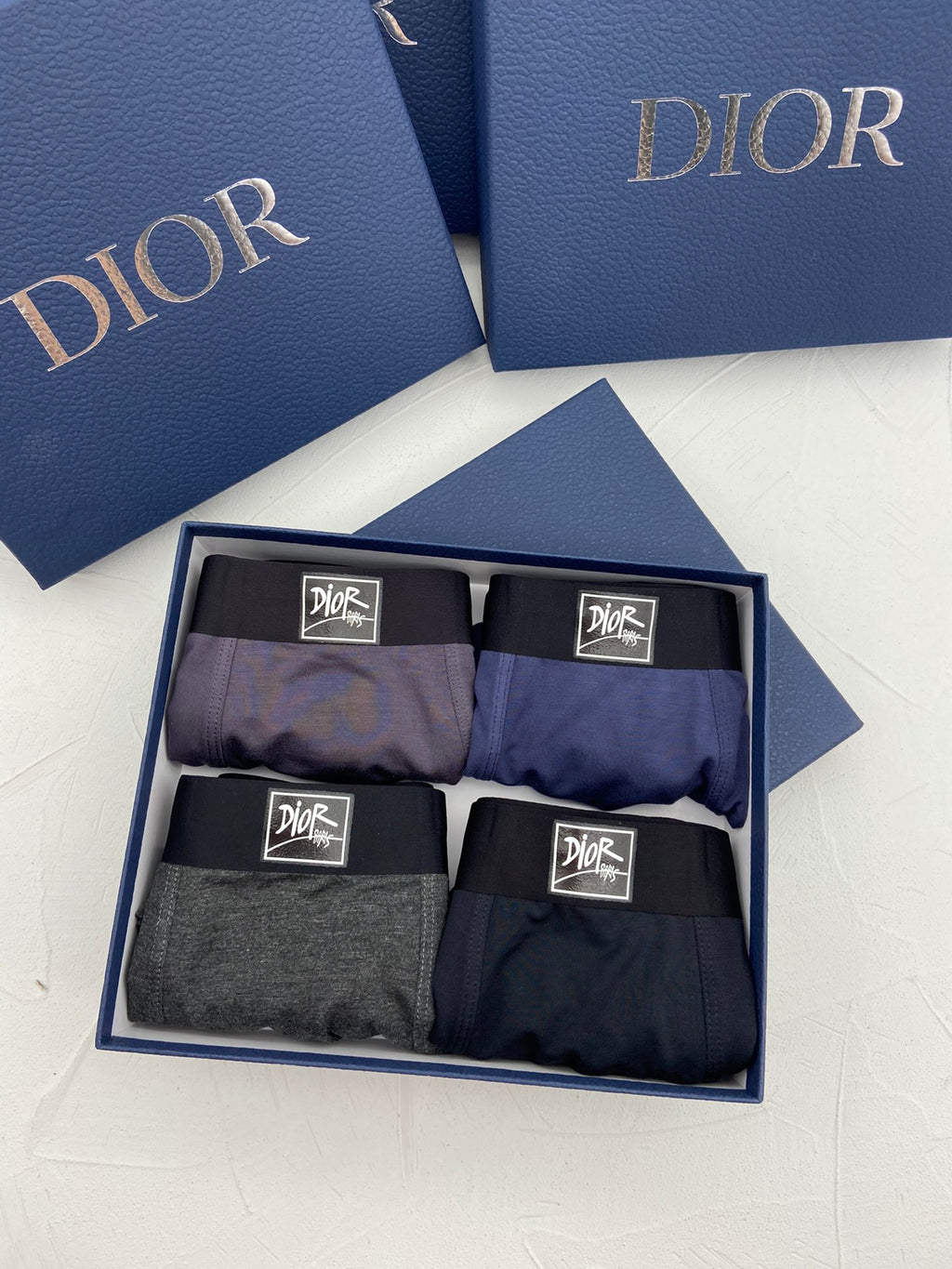 Dior square waist emblem boxer briefs - view 9