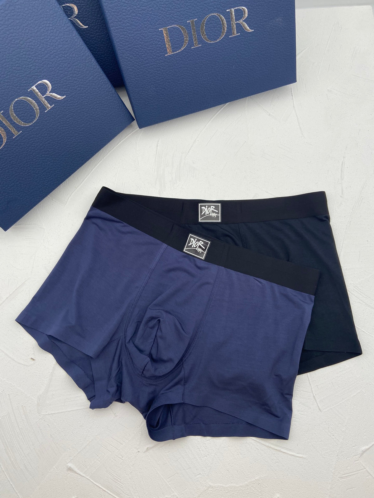 Dior square waist emblem boxer briefs - view 3