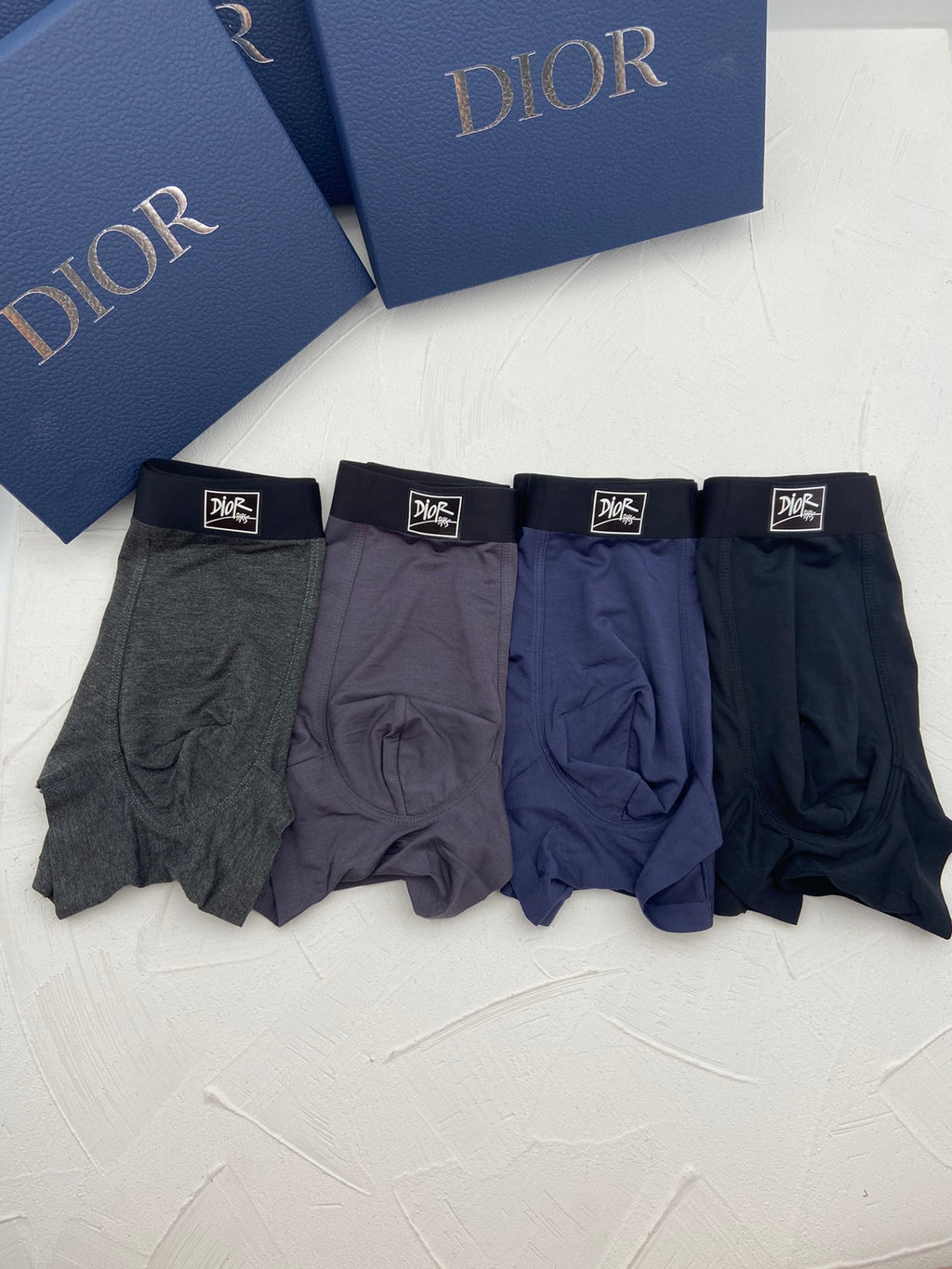 Dior square waist emblem boxer briefs - view 5