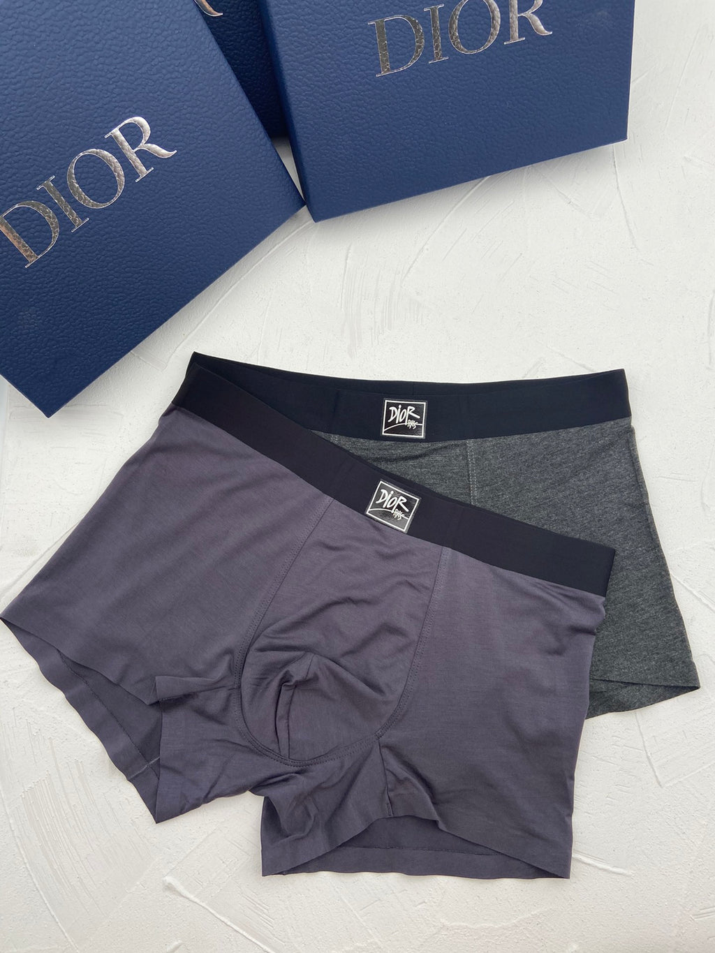Dior square waist emblem boxer briefs - view 2