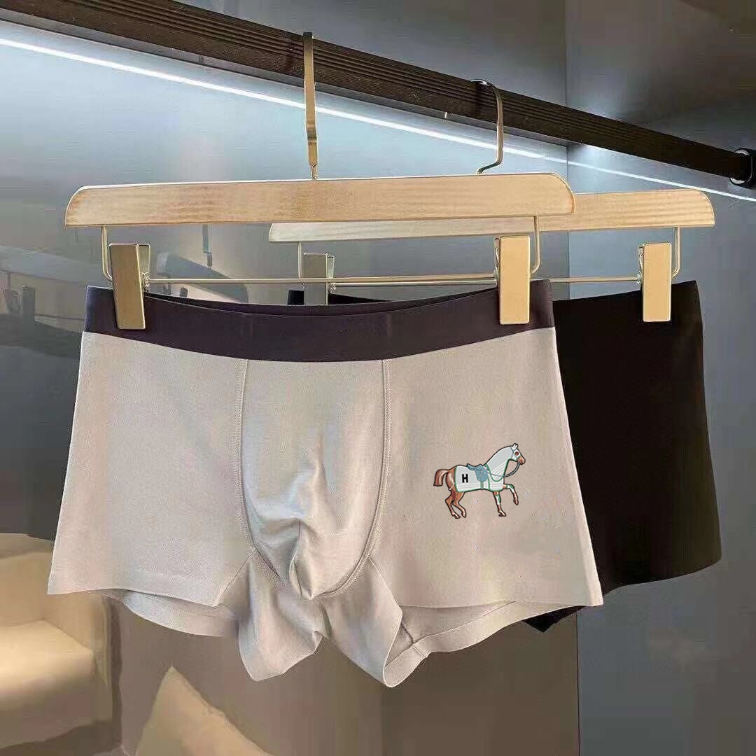 Hermes horse motif hanging neutrals trunks, image 2