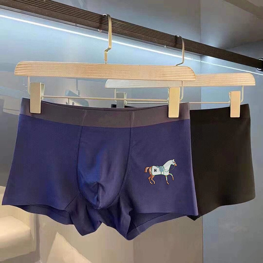 Hermes horse motif hanging neutrals trunks, image 4
