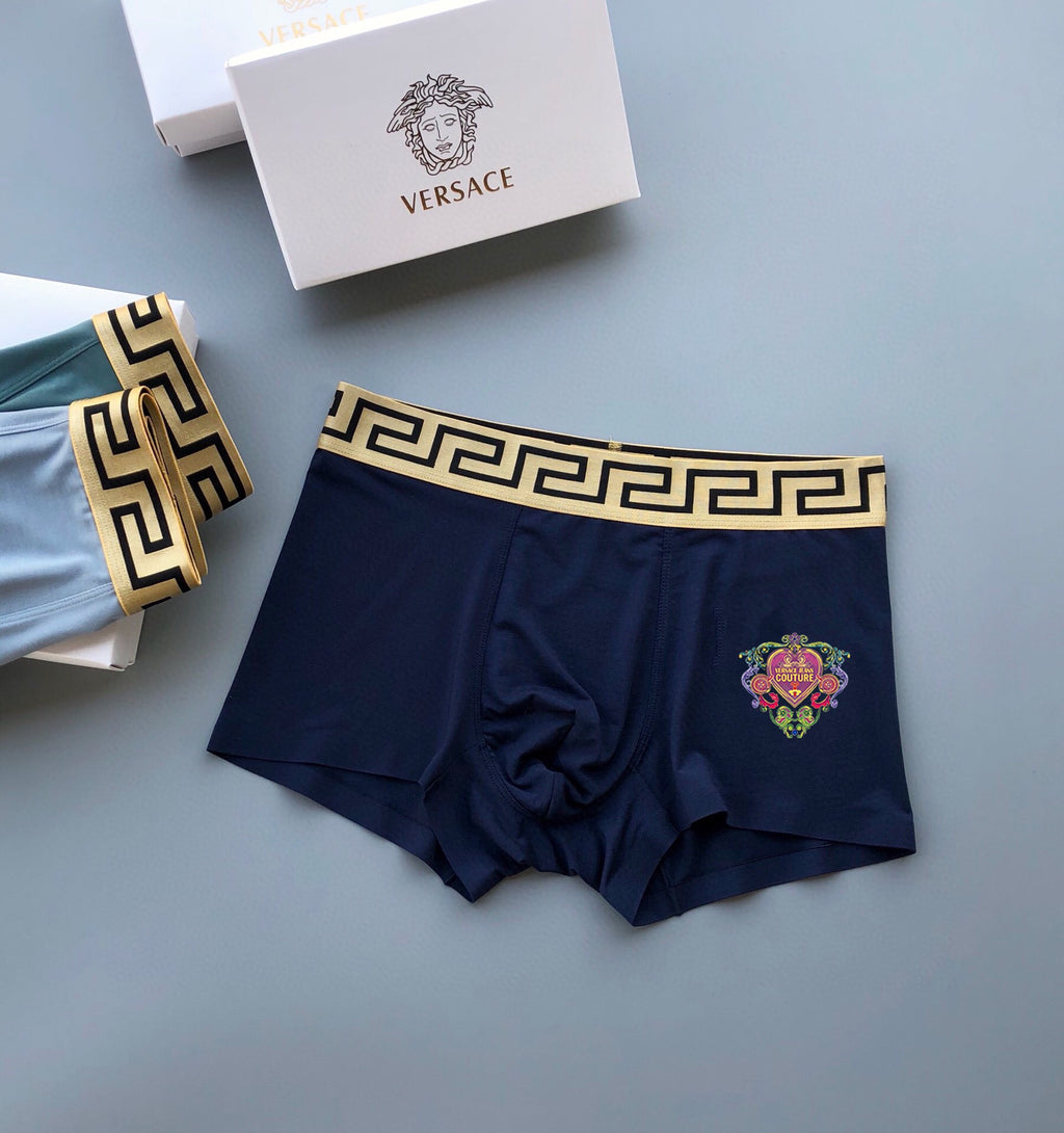 Versace colorful floral medusa boxer briefs - view 5