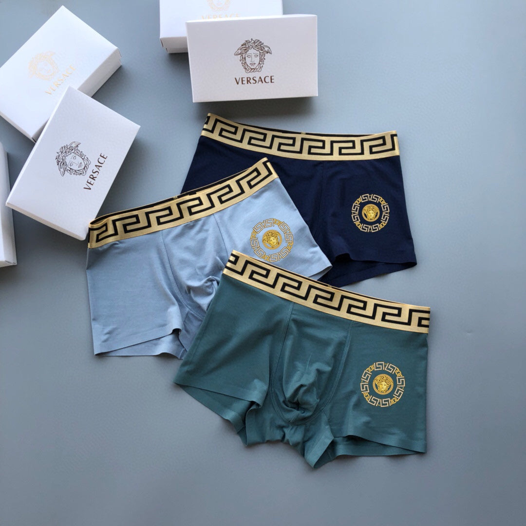 Versace small gold rosette boxer briefs - view 1