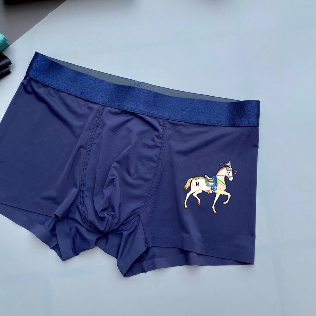 Hermes horse motif cool neutrals trunks, image 6