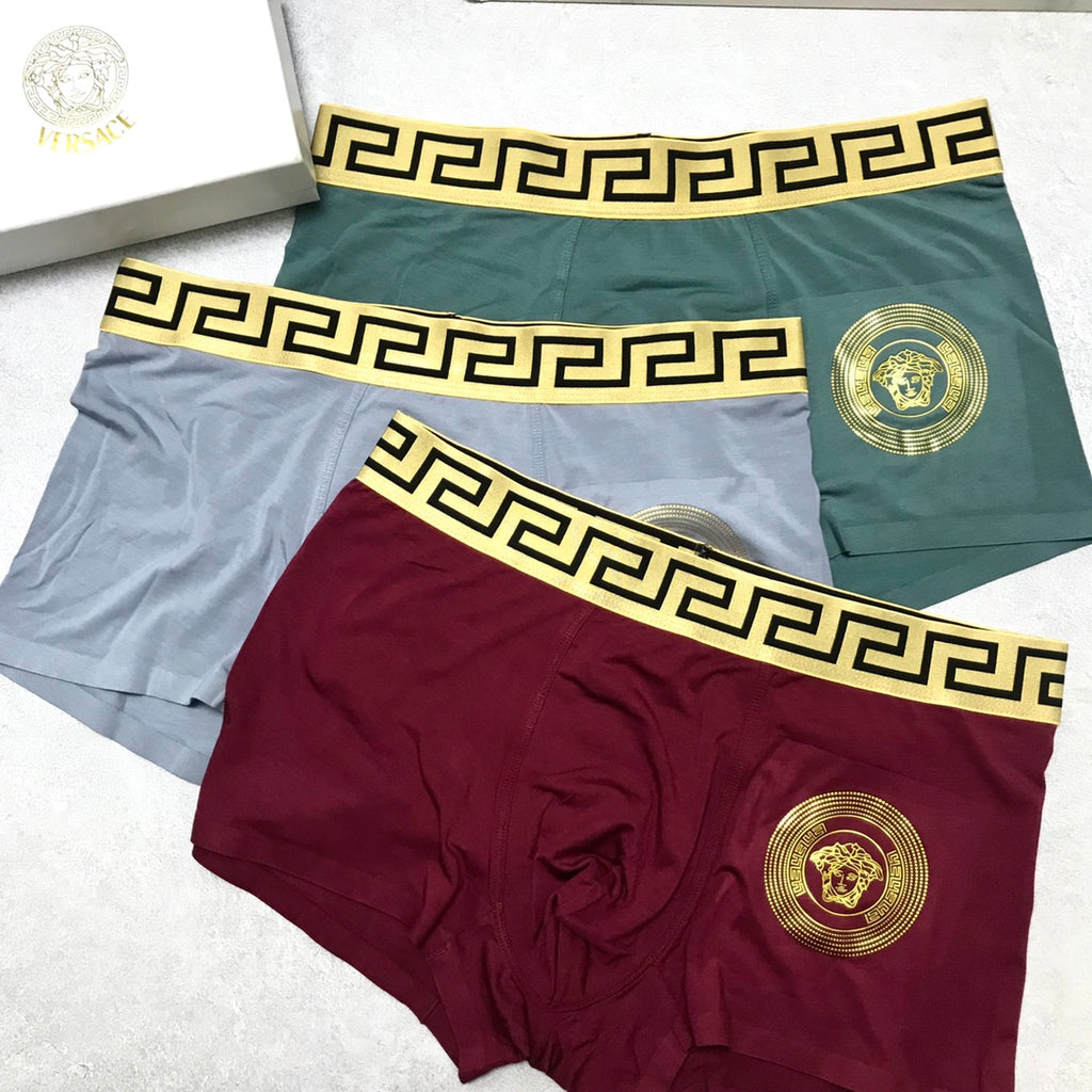 Versace gold circle side boxer briefs - view 4