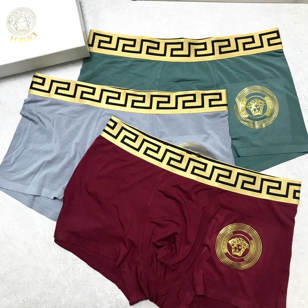 Versace gold circle side boxer briefs - view 4
