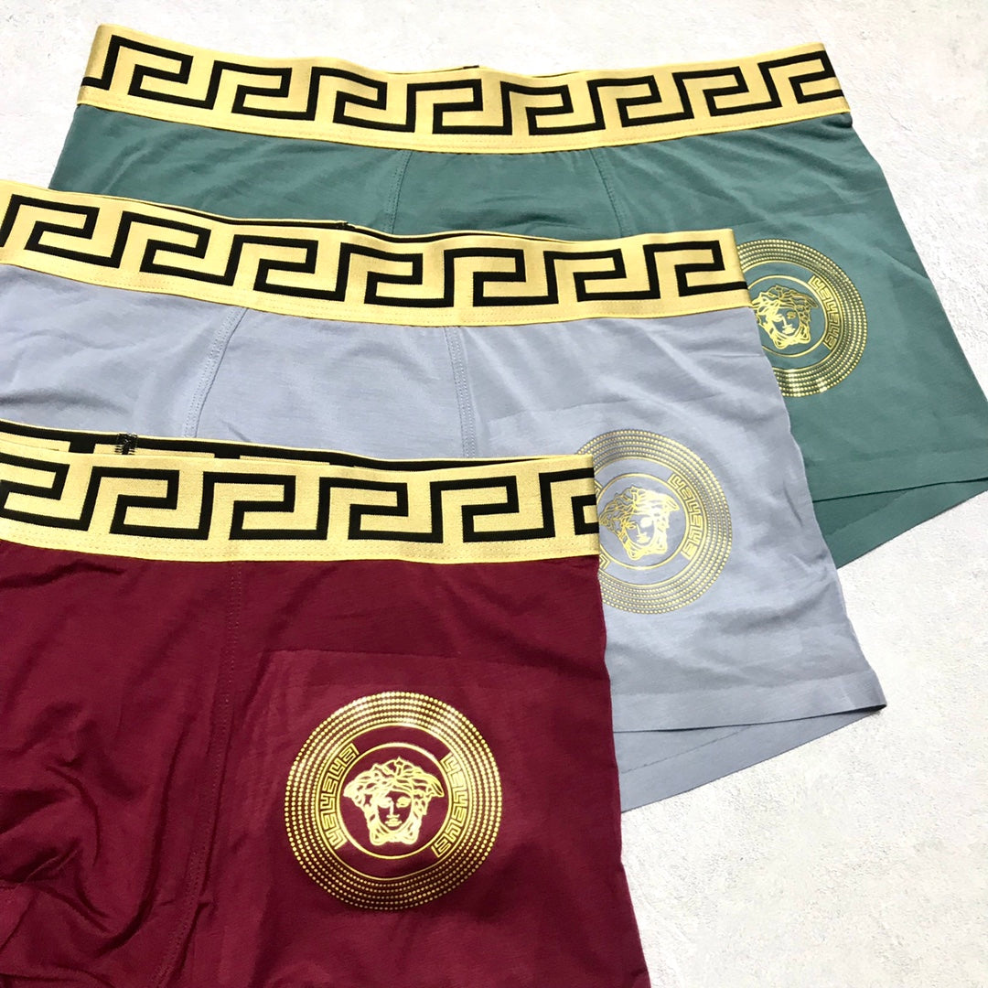 Versace gold circle side boxer briefs - view 3