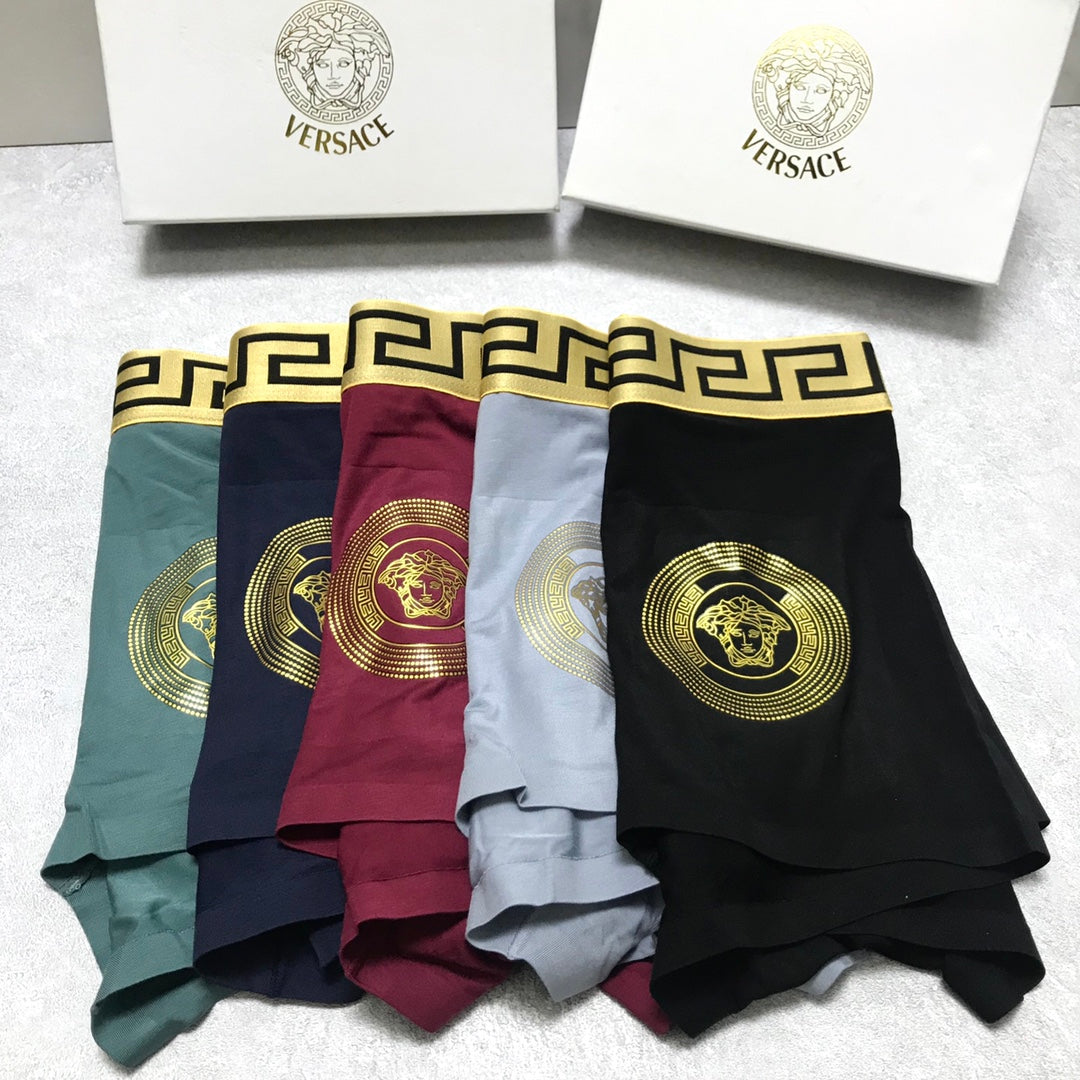 Versace gold circle side boxer briefs - view 7