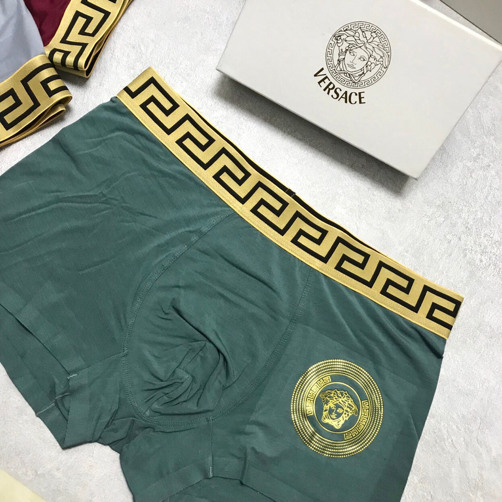 Versace gold circle side boxer briefs - view 8