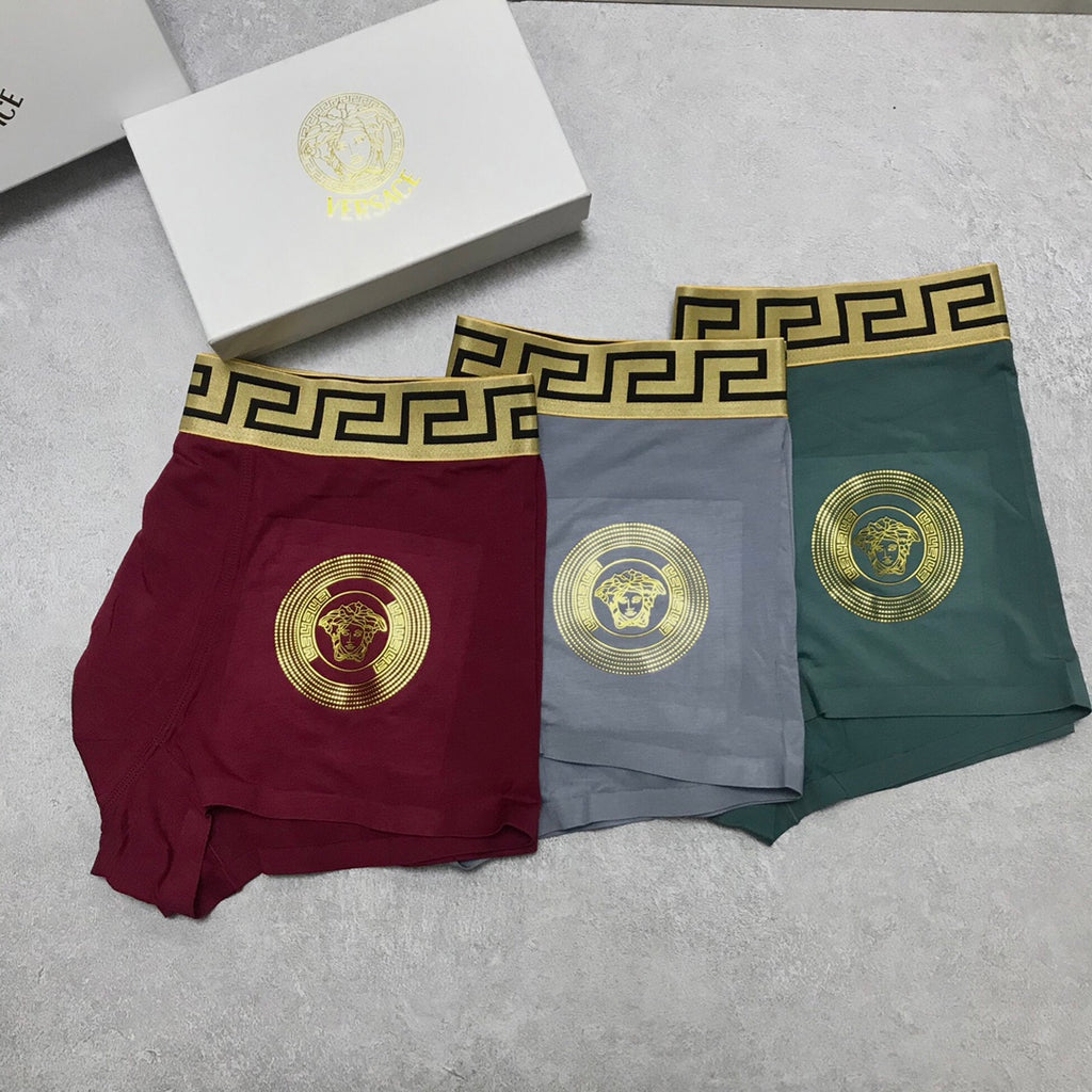 Versace gold circle side boxer briefs - view 5