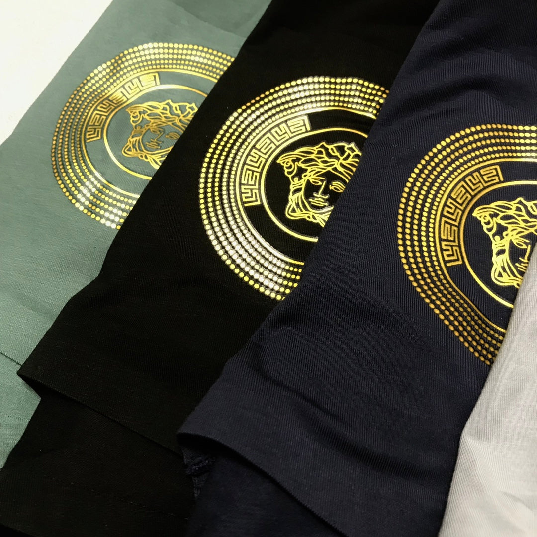 Versace large gold medallion boxer briefs - view 6