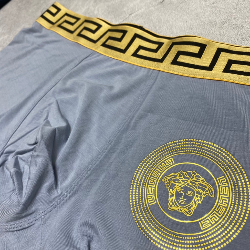 Versace medallion pattern waist boxer briefs - view 6