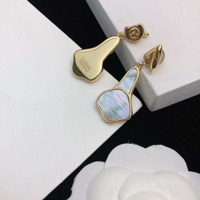 Loewe White Open-Petal Drop Earrings - product image 8