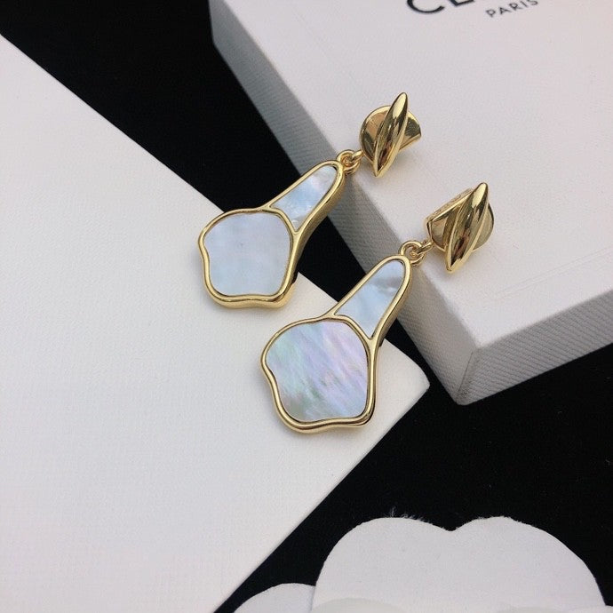Loewe White Open-Petal Drop Earrings - product image 6