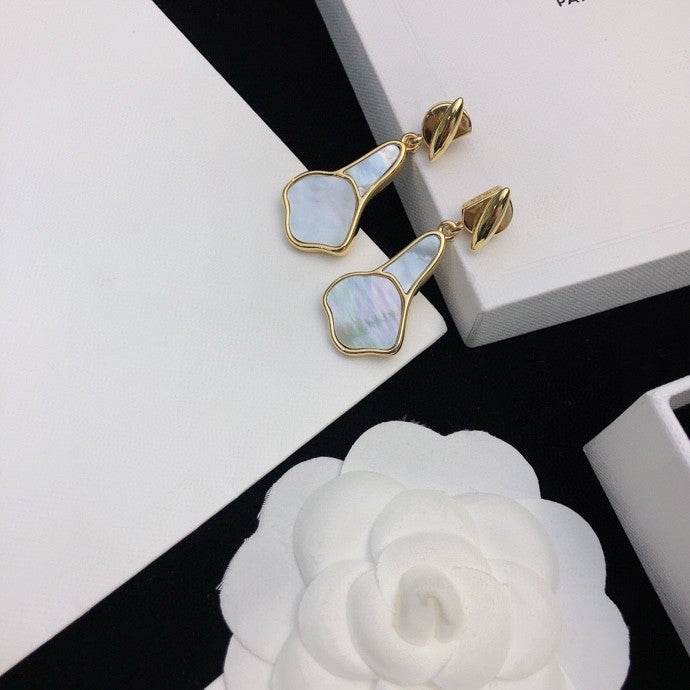 Loewe White Open-Petal Drop Earrings - product image 7