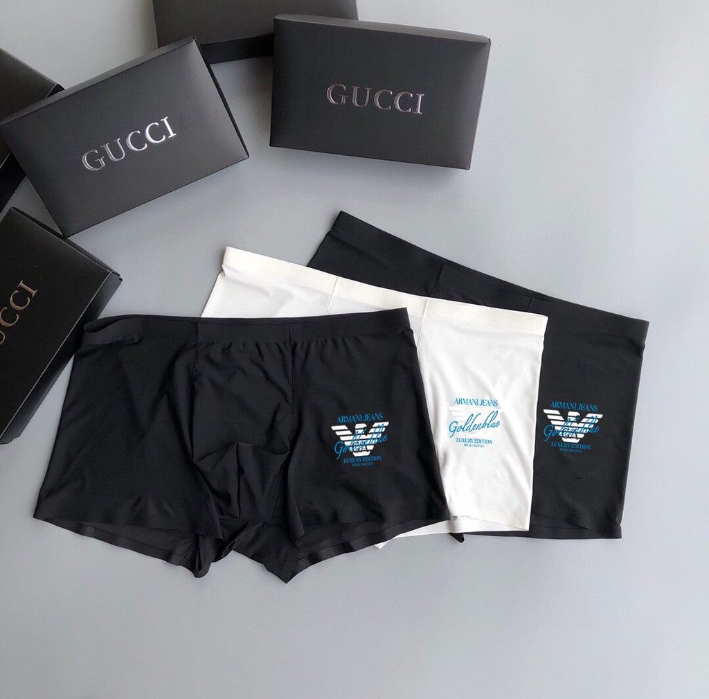 Emporio Armani Eagle Emblem Boxer Briefs - Box of 3 - image 2