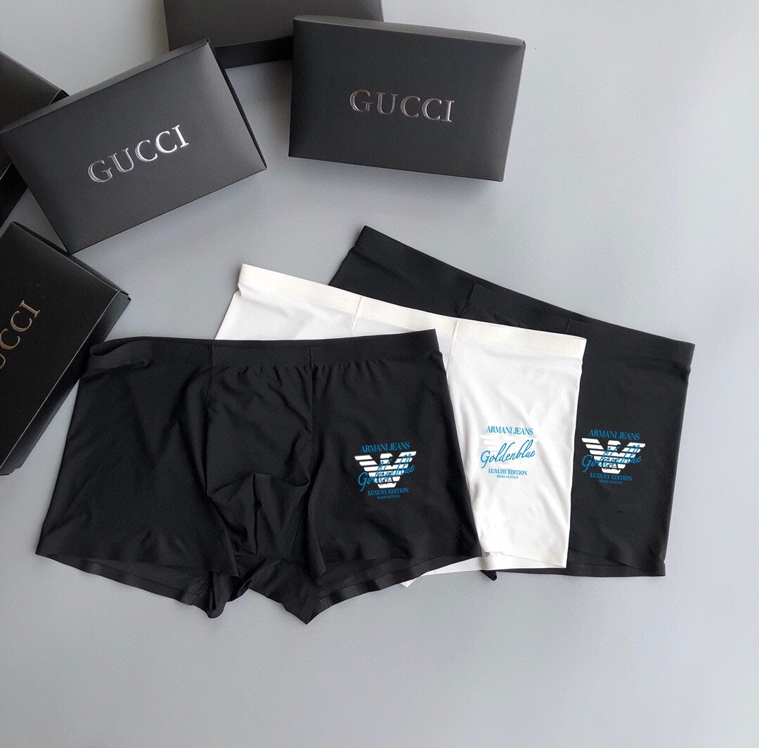 Emporio Armani Eagle Emblem Boxer Briefs - Box of 3 - image 2