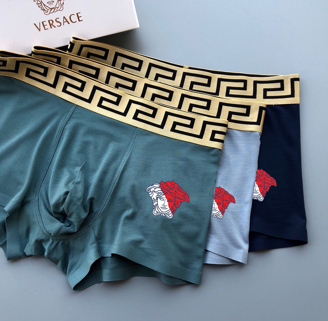 Versace festive medusa motif boxer briefs - view 2
