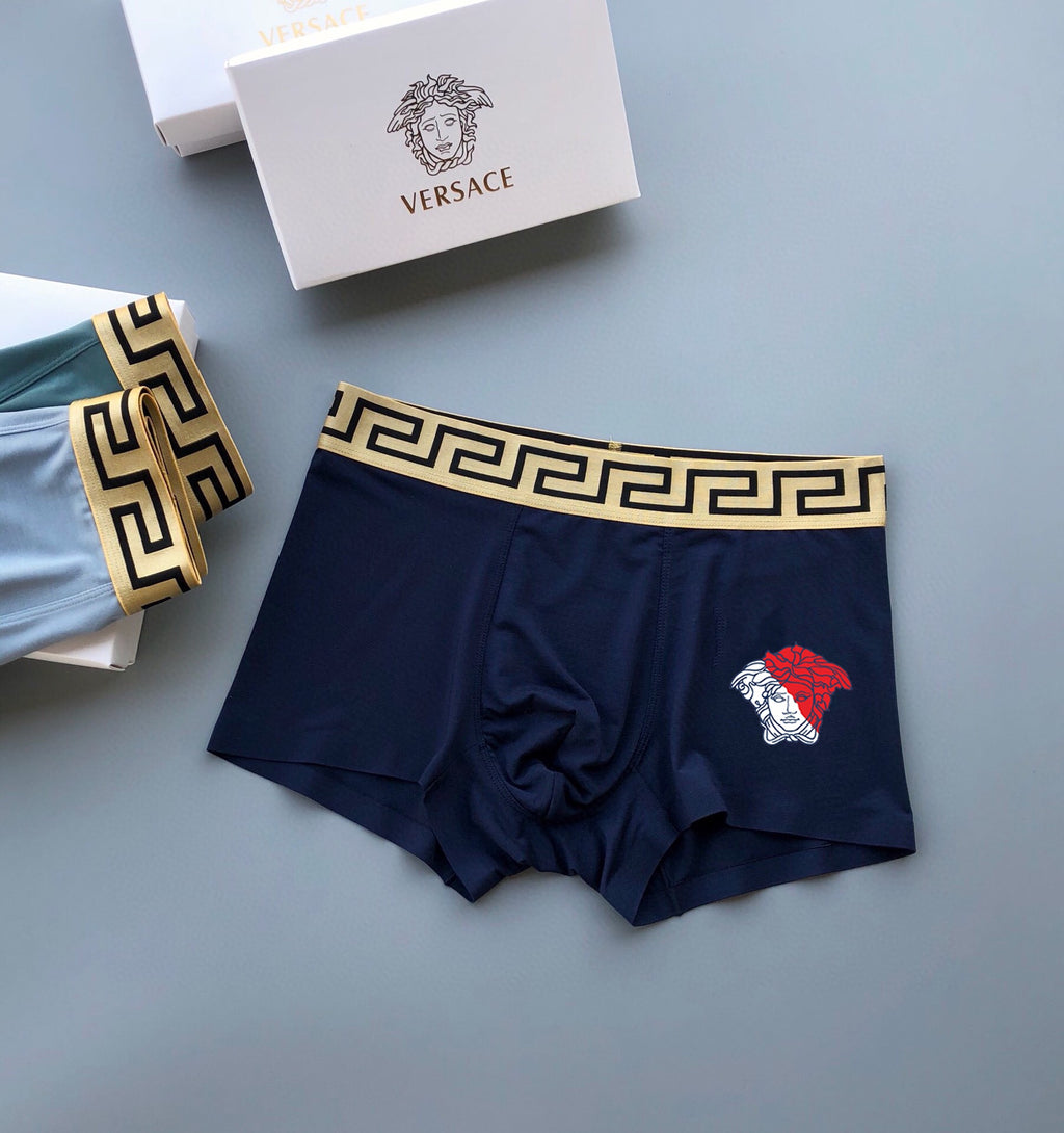 Versace festive medusa motif boxer briefs - view 5