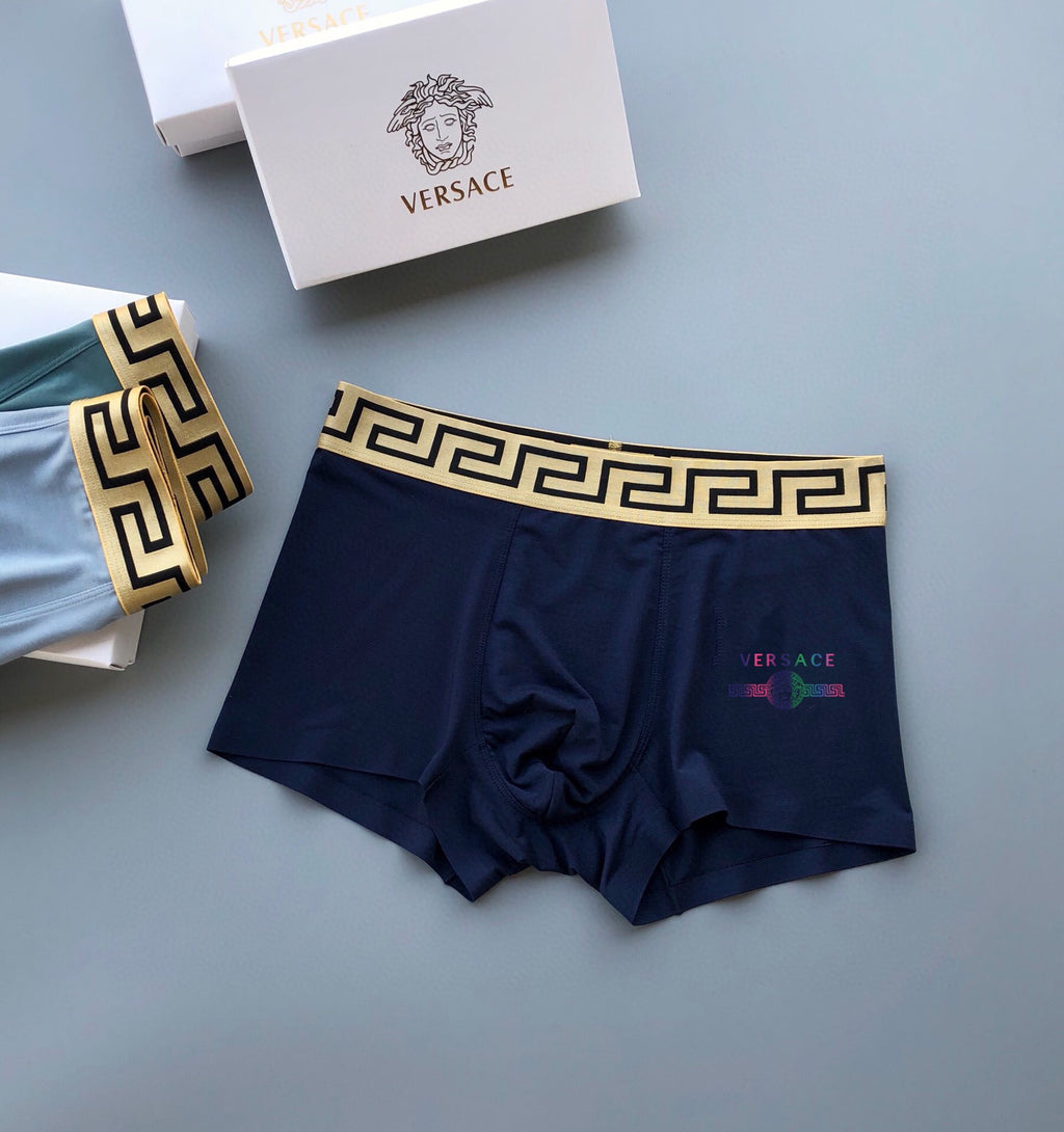 Versace multicolor side wordmark boxer briefs - view 5