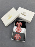 Versace red circular medusa boxer briefs - view 1