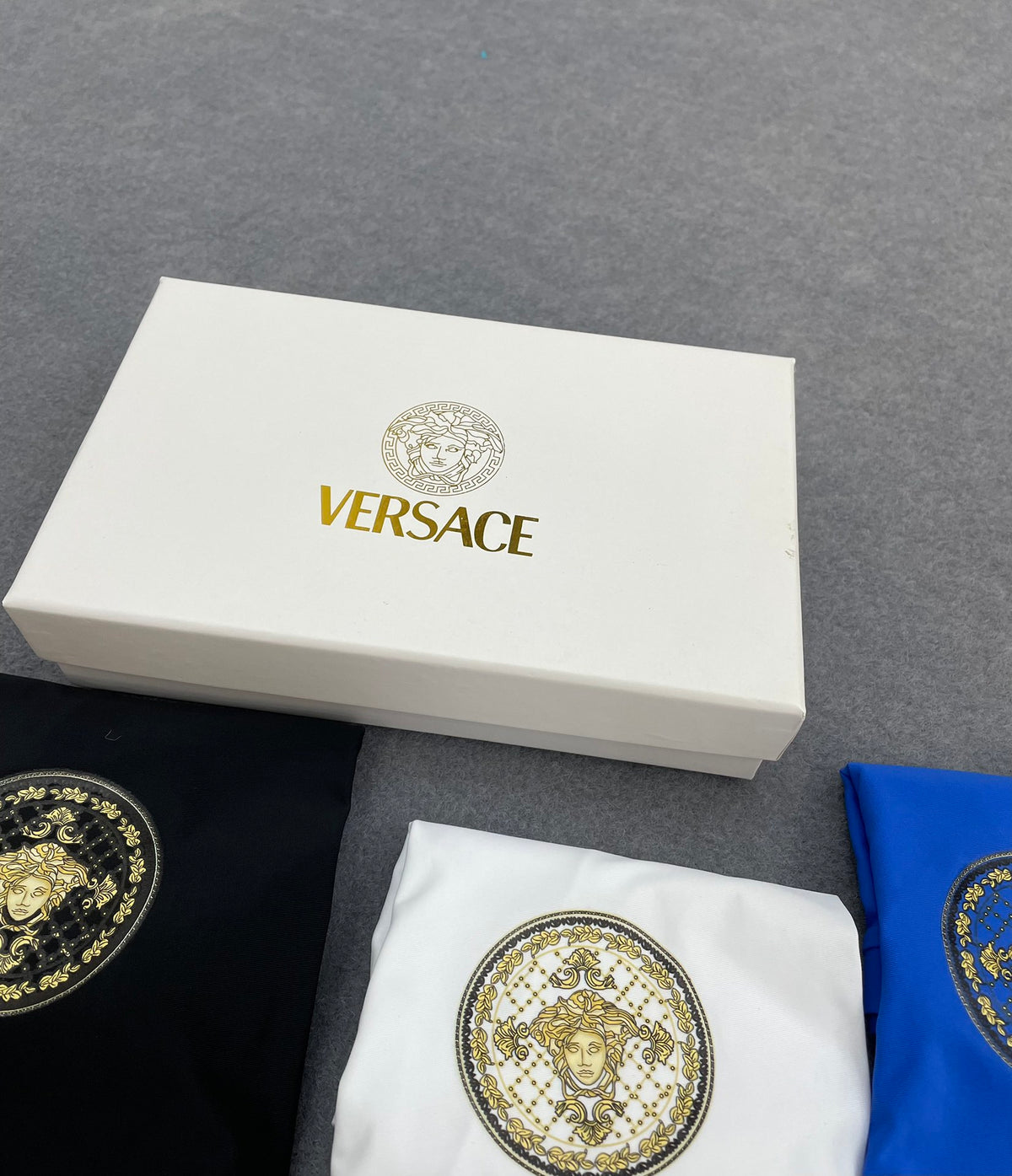 Versace ornate medusa circle boxer briefs - view 3