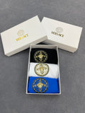 Versace ornate medusa circle boxer briefs - view 1