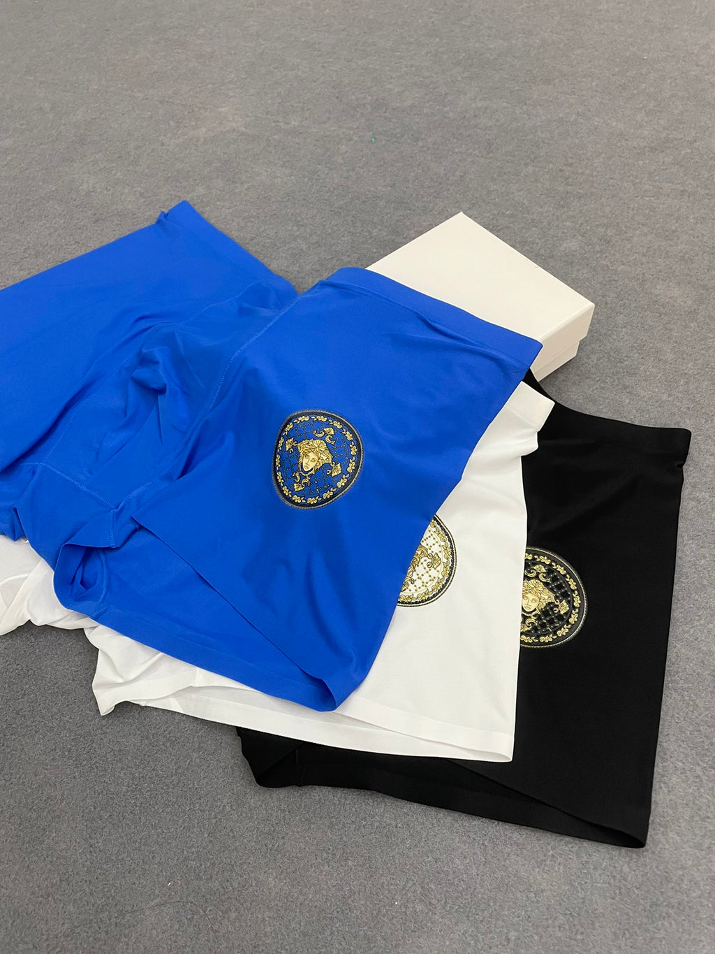 Versace ornate medusa circle boxer briefs - view 5