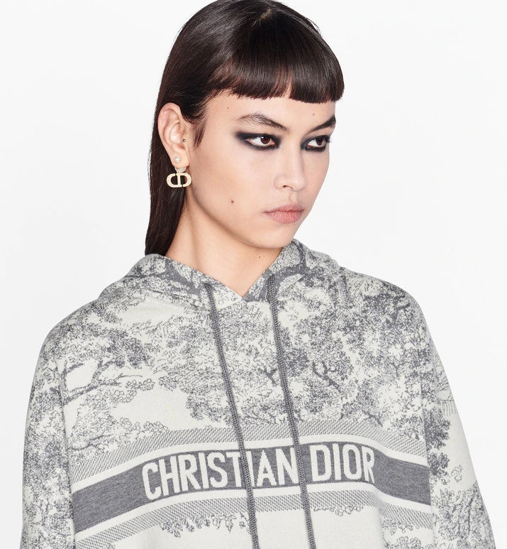 Dior Beaded CD Drop Earrings - product image 2