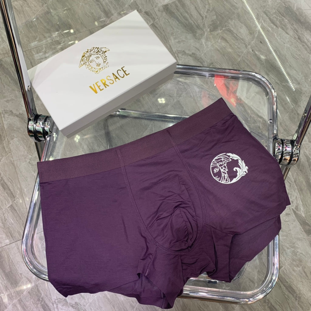 Versace tonal circular medusa boxer briefs - view 3