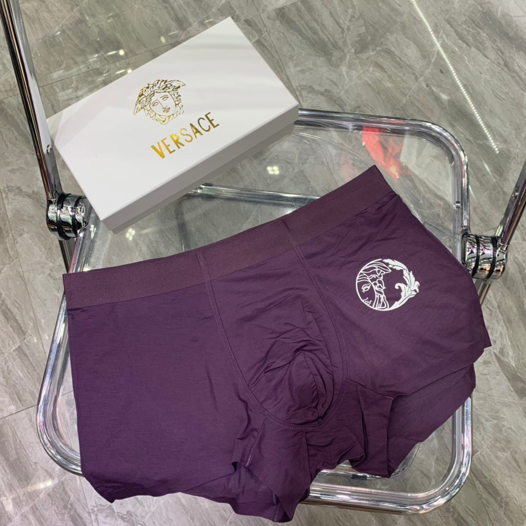 Versace tonal circular medusa boxer briefs - view 3