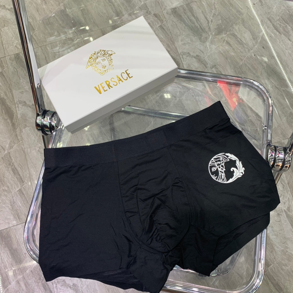Versace tonal circular medusa boxer briefs - view 5