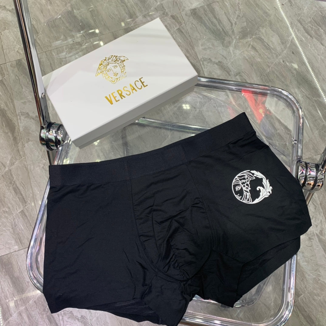 Versace tonal circular medusa boxer briefs - view 5