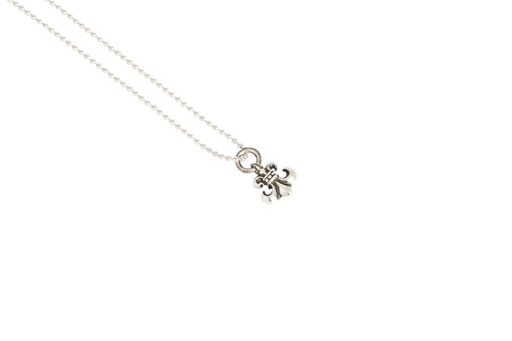 Chrome Hearts Mini Fleur Bead Chain Necklace - album image 4