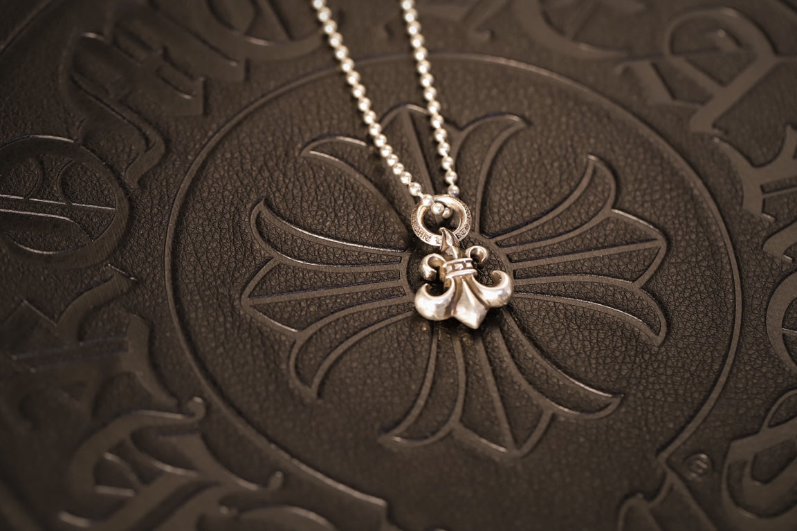 Chrome Hearts Mini Fleur Bead Chain Necklace - album image 5