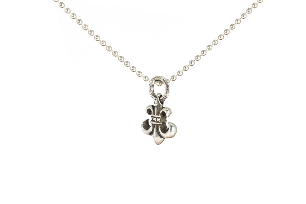 Chrome Hearts Mini Fleur Bead Chain Necklace - album image 3