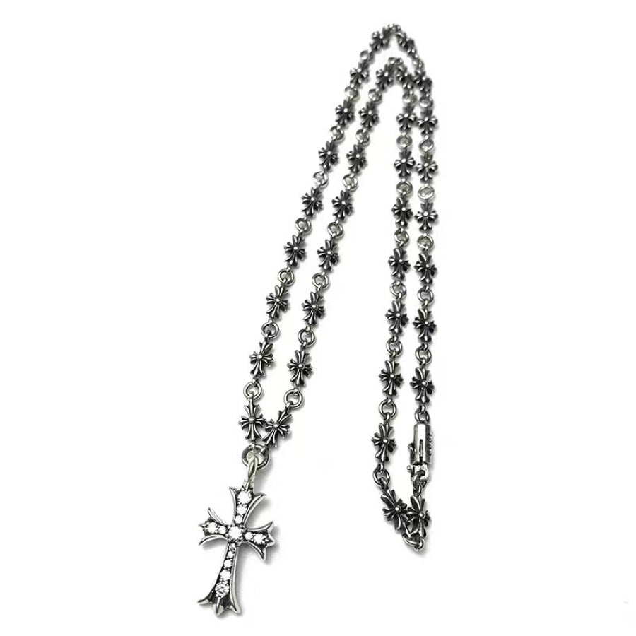 Chrome Hearts Long Cross Decorative Chain Necklace - album image 1