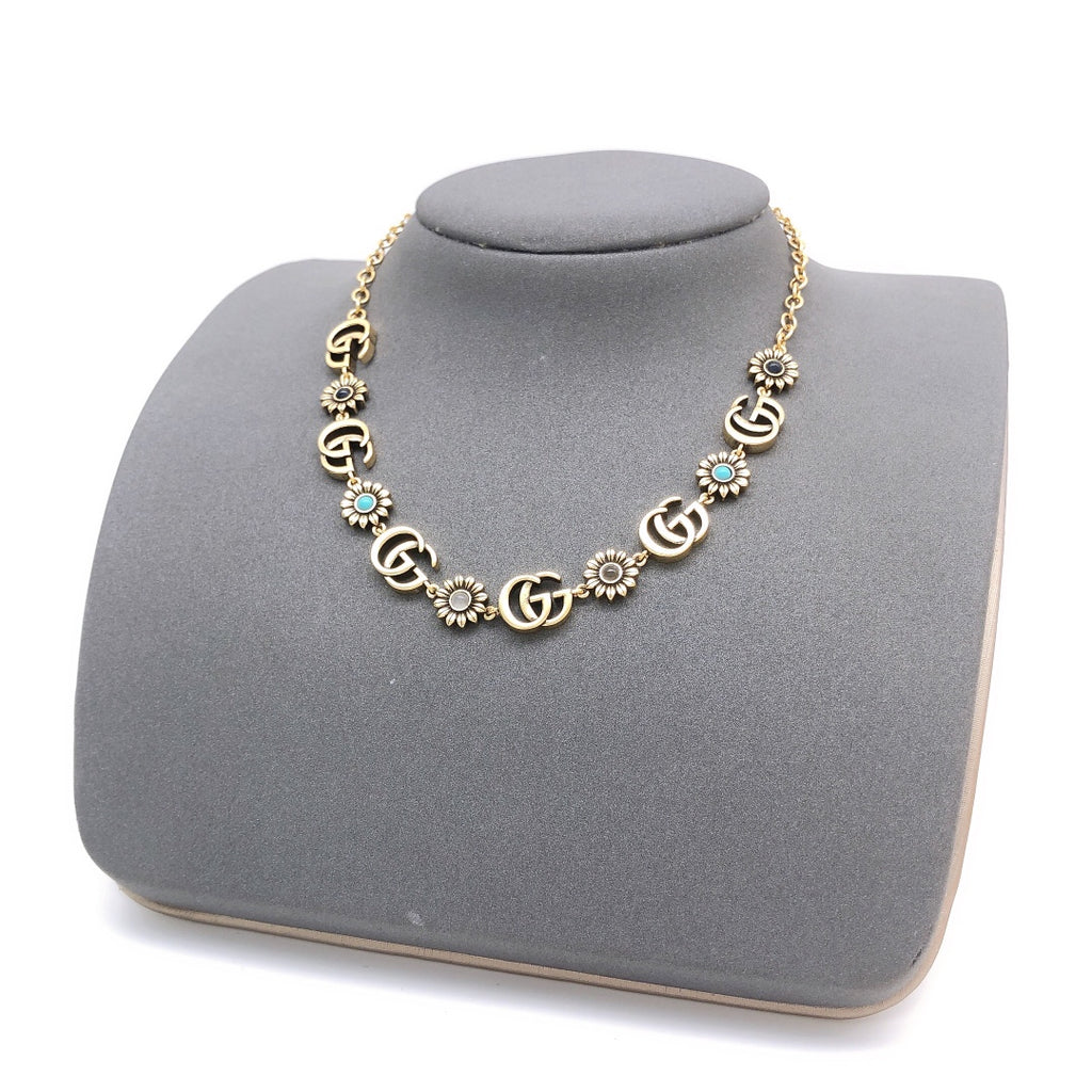 Gucci Gold-Tone Double G Necklace - album image 5