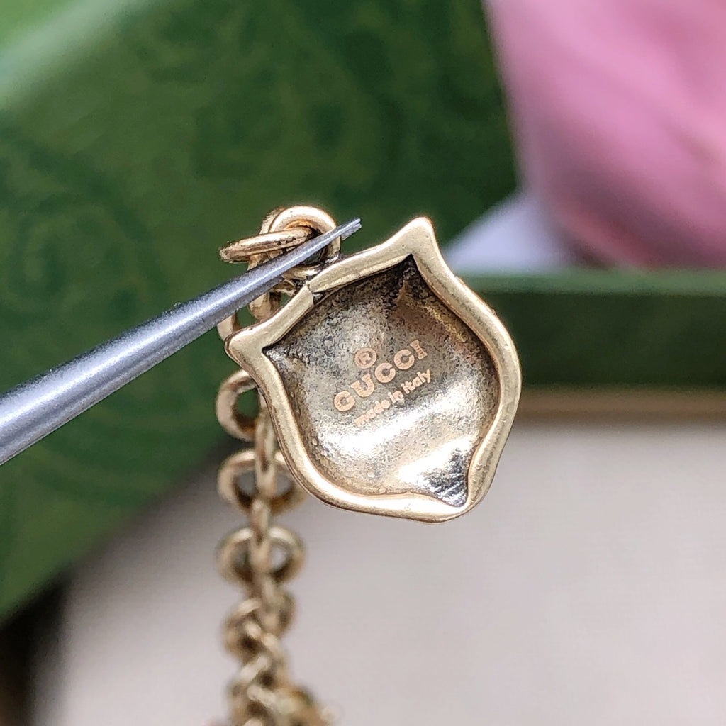 Gucci Gold-Tone Double G Necklace - album image 7